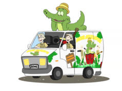 Vinn en träff med Arne Alligator