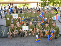 Solig invigning av årets Alandia Cup