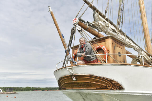 Mariehamn blir hemmahamn till segelskeppet Anny von Hamburg