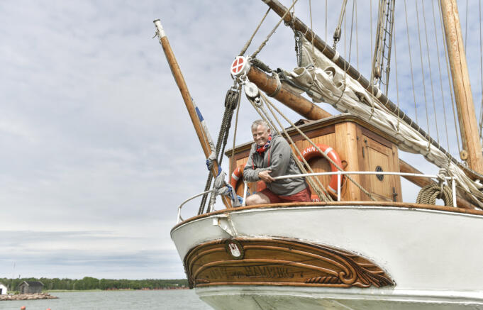 Mariehamn blir hemmahamn till segelskeppet Anny von Hamburg