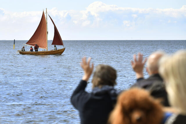 Videkisse var snabbaste båten över Ålands hav