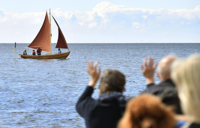 Videkisse var snabbaste båten över Ålands hav