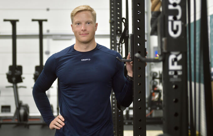 Jacob gör sig redo för Ironman i Italien
