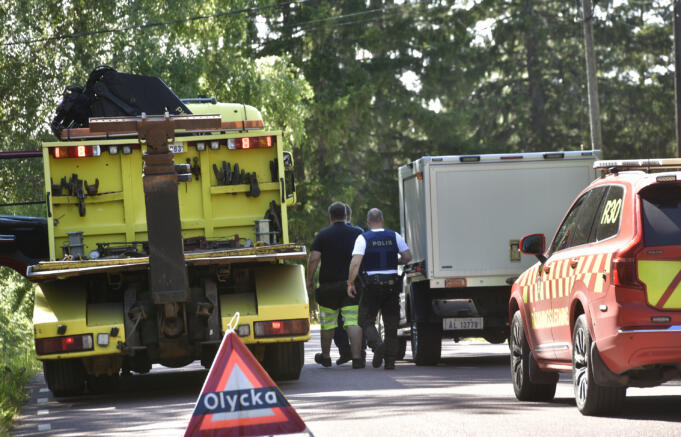 Trafikolycka i Jomala