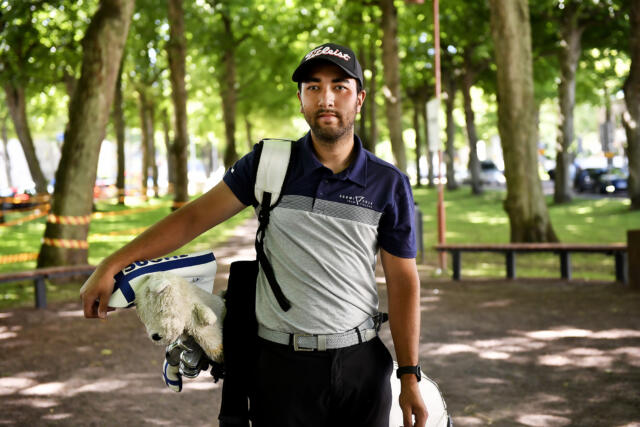 André redo för döv-VM i golf – men drömmen är OS