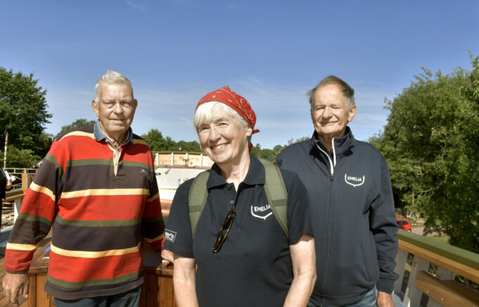 Folkfest förutspås när Emelia går av stapeln