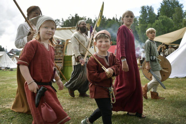Lyckad inledning på Vikingamarknaden