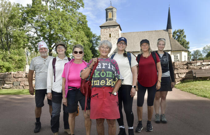 De vandrar på S:t Olofsdagen