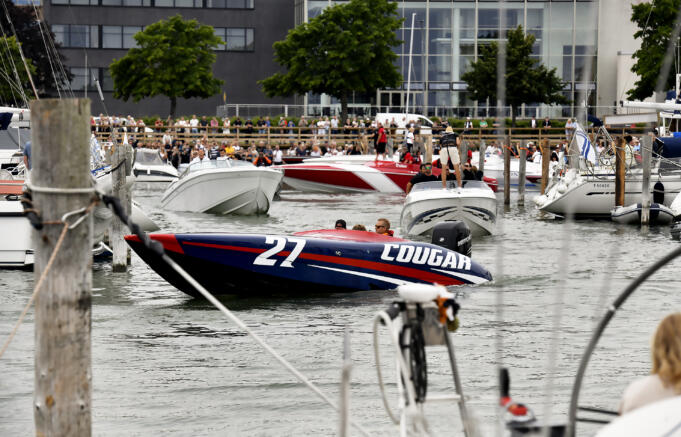 Publikfest på Poker Run