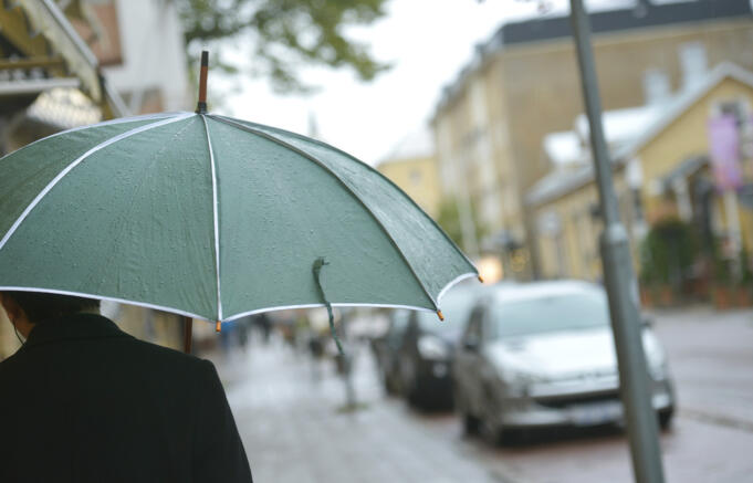 Sommaren har bjudit på vind och regn – men inga rekord