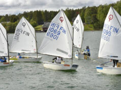 ÅSS-unga seglade Optimist/Kadett-FM