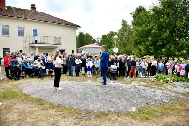 Presidenten träffade Vårdöborna: ”Jag älskar skärgården”