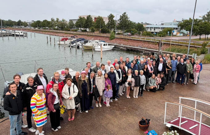 80 ättlingar samlades till släktträff på Åland