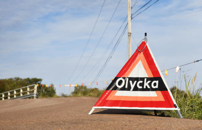 Ökning av olyckor men färre skador i trafiken