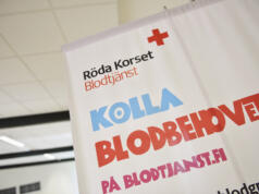 Röda korset ordnar blodgivningstillfällen