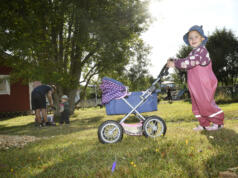 Barn har lekt i Godby lekpark i 50 år
