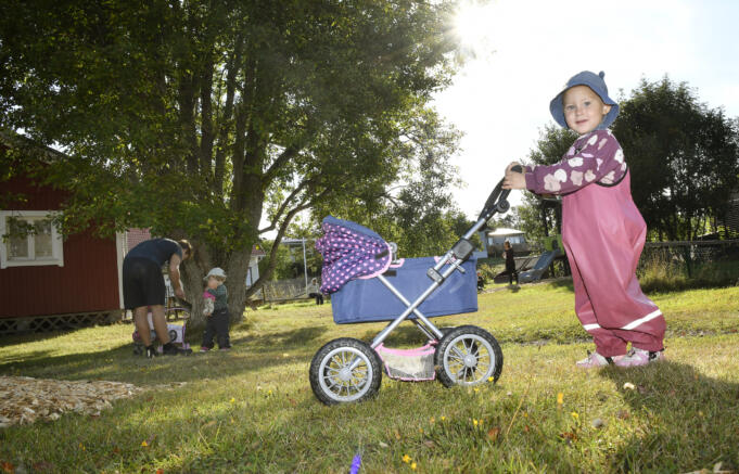 Barn har lekt i Godby lekpark i 50 år