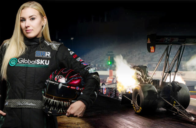 Ida Zetterström tillbaka bakom Top Fuel-ratten