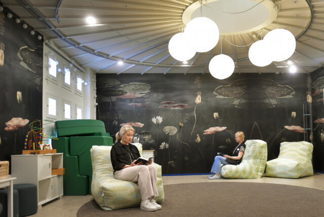 Läs tyst eller tala fritt på stadsbibban