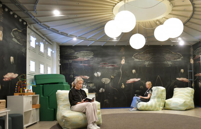 Läs tyst eller tala fritt på stadsbibban