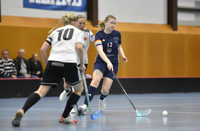 Innebandydamer tar steget ner i trean