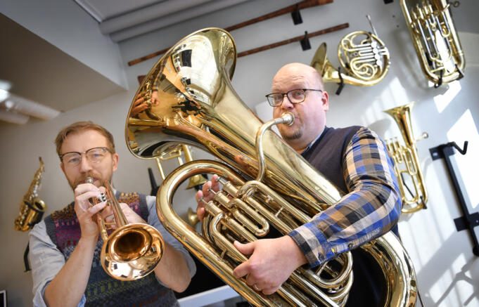 Barn får spela brassinstrument gratis i höst