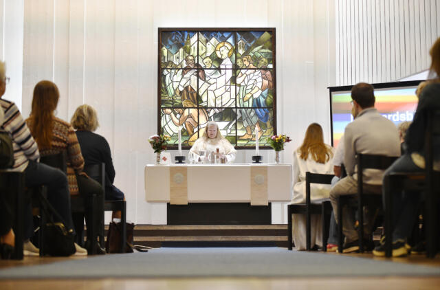 Vemodigt när Sankt Mårtens-gården upphörde vara kyrka