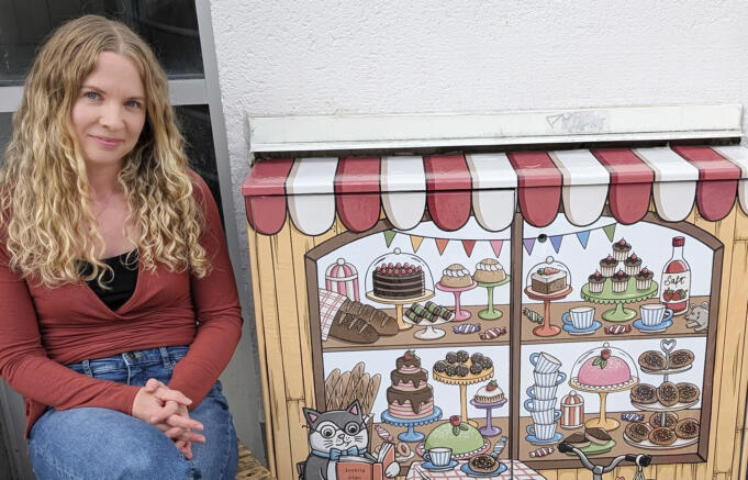 Åländsk konstnär förskönar Uppsala