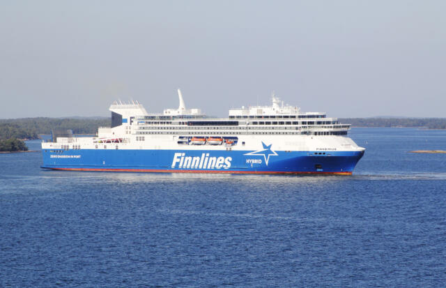 Fler kryssade med Finnlines i sommar