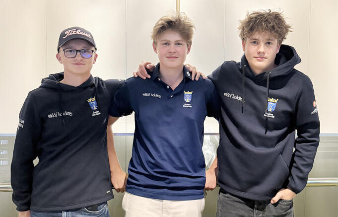 Melker Rajamäkis andra rakatotalseger på Dormy juniortour
