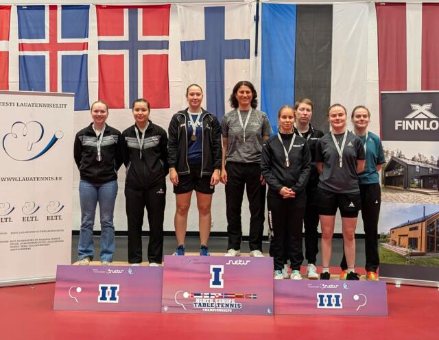 Guld i damdubbel för Marina Donner