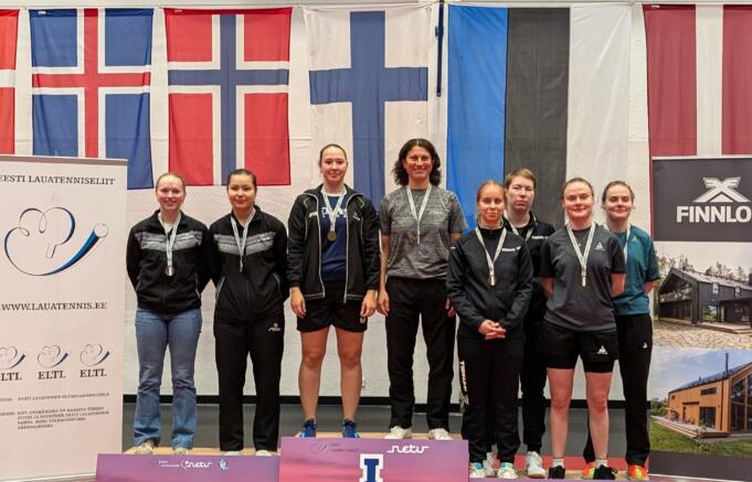 Guld i damdubbel för Marina Donner