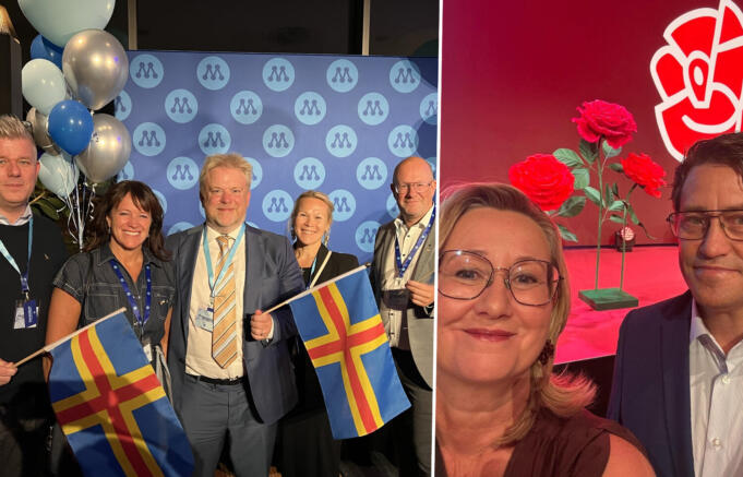 Kollage – Åländska röster från svenska valvakorna: ”Positivt” och ”Spännande”