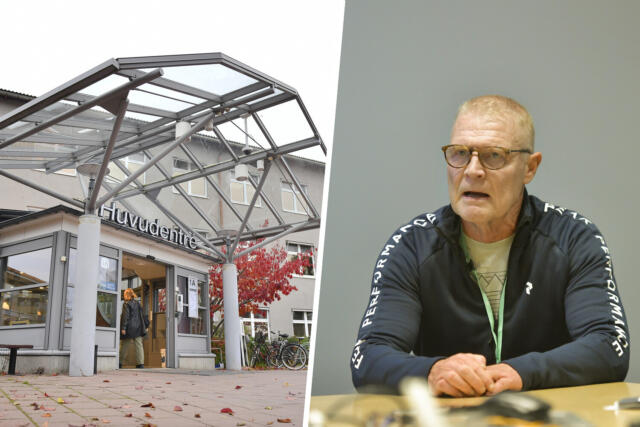 Nieminen: ”Alltid när man är sjuk får man vård” Kollage – Chefsöverläkaren Peter Nieminien: ”Alltid när man är sjuk får man vård”
