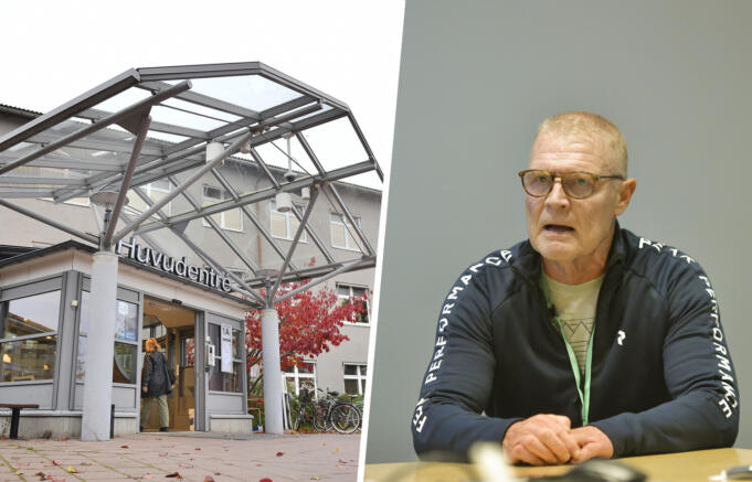 Nieminen: ”Alltid när man är sjuk får man vård” Kollage – Chefsöverläkaren Peter Nieminien: ”Alltid när man är sjuk får man vård”