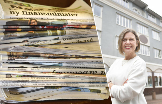 Nya Åland byter tryckeri Kollage – Nya Åland byter tryckeri