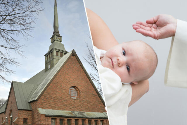 Kollage – Drop in-dop med all inclusive i Mariehamns kyrka på lördag