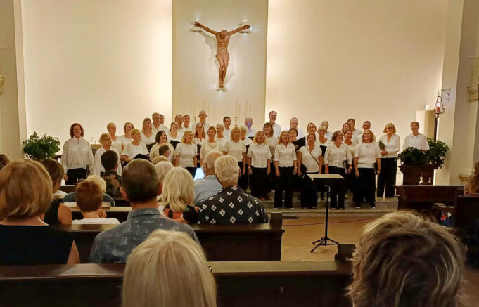 Intermezzokören höll konsert i Spanien