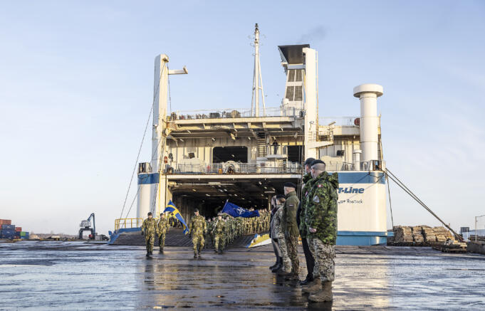 Ilta-Sanomat: Svensk militär övade vid färja