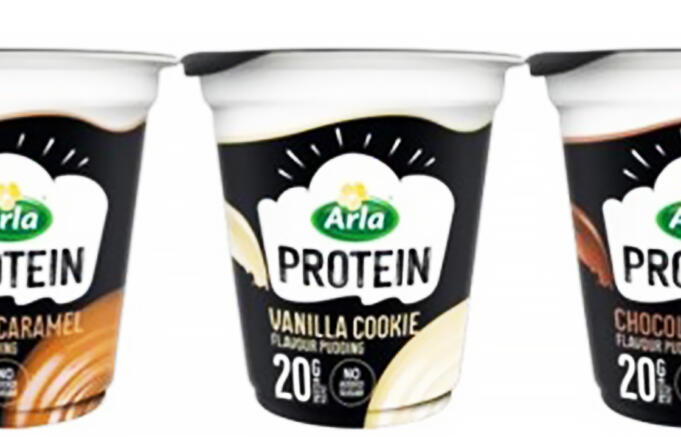 Arla återkallar proteinpudding – risk för glasskärvor