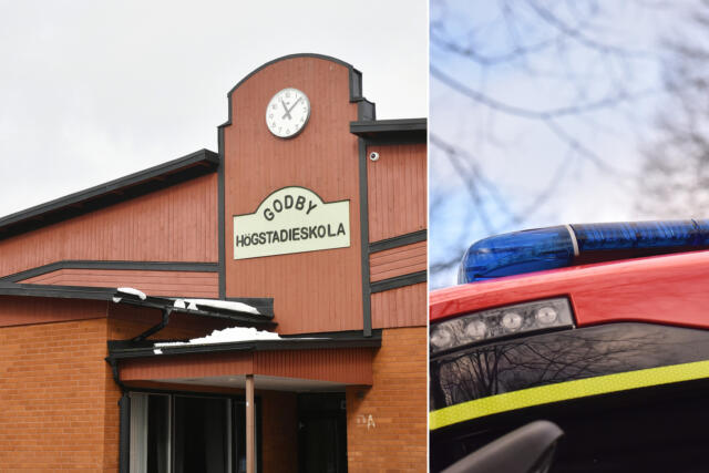 Kollage – Brand i GHS slöjdsal