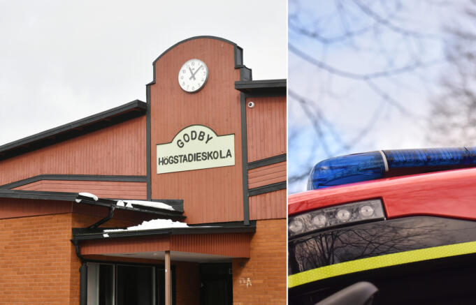 Kollage – Brand i GHS slöjdsal