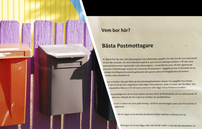Kollage – WEBBA INTE NU! Nyfödda är hemlösa enligt postens register
